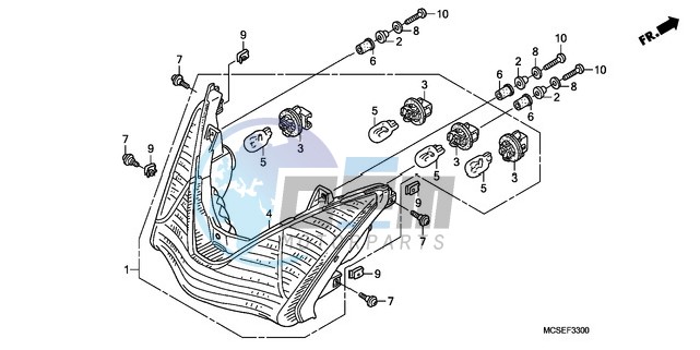 REAR COMBINATION LIGHT