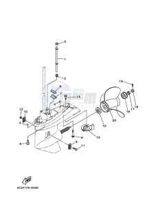 FT60D drawing LOWER-CASING-x-DRIVE-2