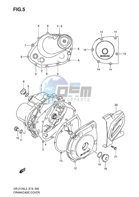 CRANKCASE COVER