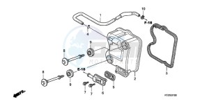 PES125R9 France - (F / CMF STC) drawing CYLINDER HEAD COVER