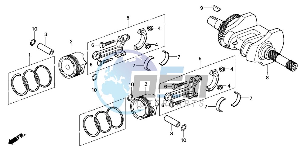 CRANKSHAFT/PISTON