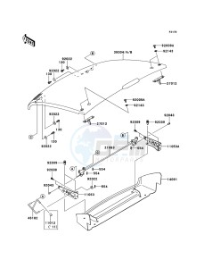 MULE_610_4X4 KAF400AEF EU drawing Fenders