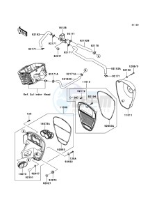 VN900_CLASSIC VN900B6F GB XX (EU ME A(FRICA) drawing Air Cleaner