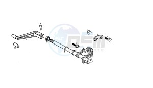 GPR NUDE SPORT - 50 CC drawing GEAR CHANGE MECHANISM