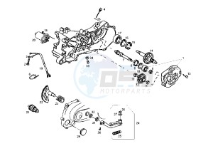 ATLANTIS O2 TWO CHIC - 50 cc drawing STARTING SHAFT