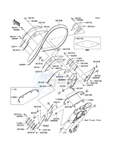 VN1700_CLASSIC_TOURER_ABS VN1700DBF GB XX (EU ME A(FRICA) drawing Cowling