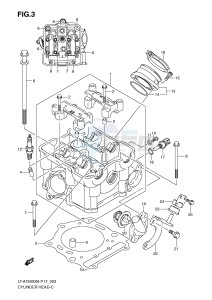 LT-A750X (P17) drawing CYLINDER HEAD