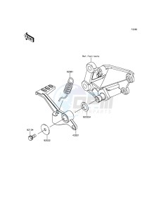 Z300 ER300AFF XX (EU ME A(FRICA) drawing Brake Pedal