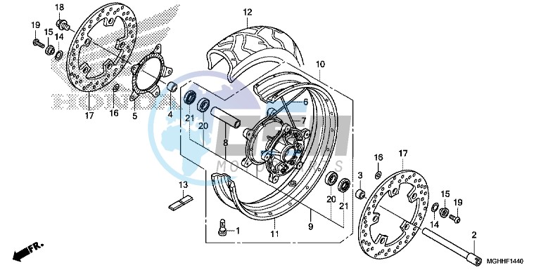 FRONT WHEEL