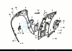 FIDDLE IV 50 (XG05W1-NL) (E5) (M1-M3) drawing FRONT COVER