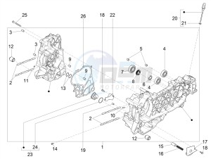 GTS 300 HPE 4T-4V IE ABS E4 (EMEA) drawing Crankcase