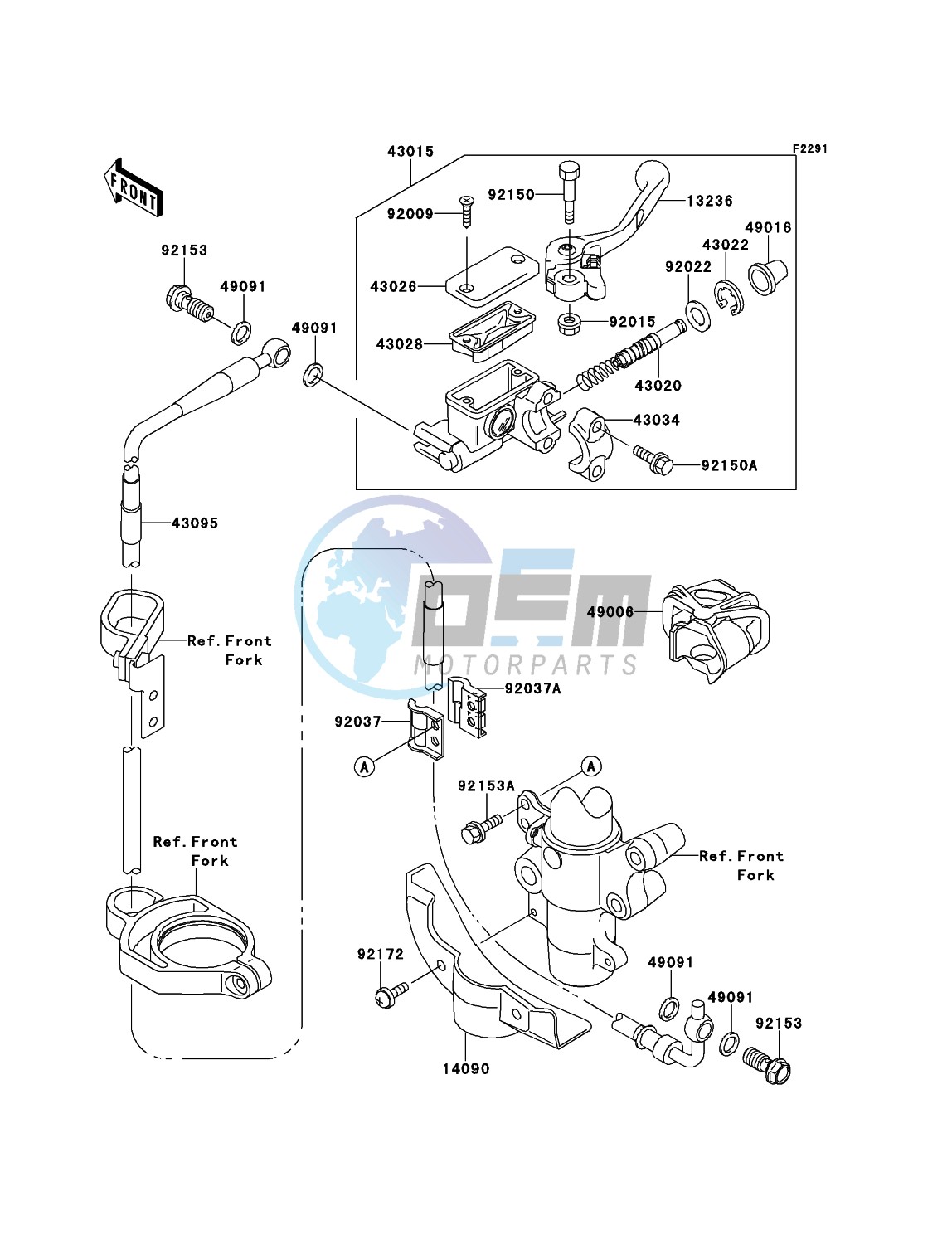 Front Master Cylinder