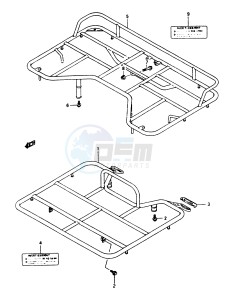 LT-F250 1997 drawing CARRIER