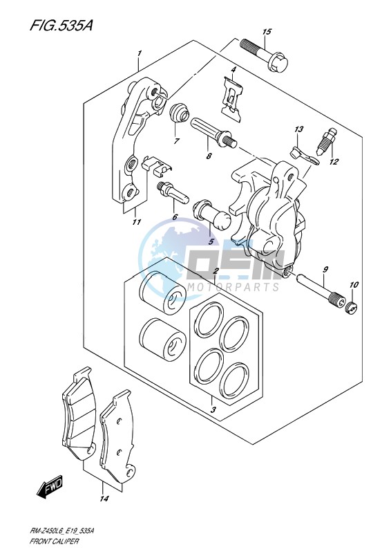 FRONT CALIPER