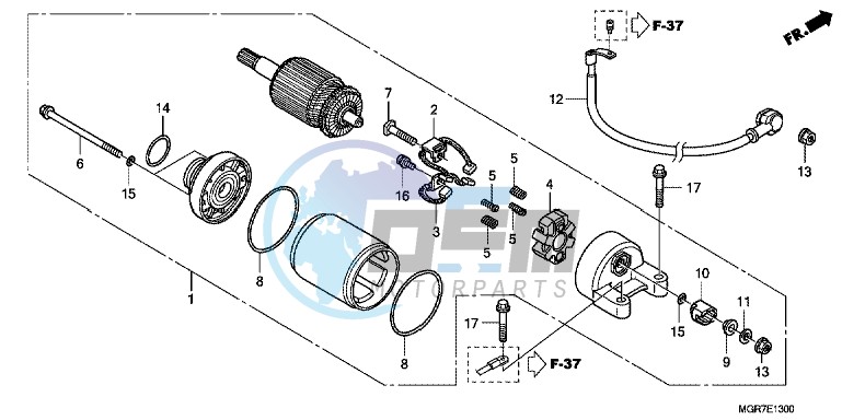 STARTER MOTOR