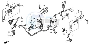 NH80MD drawing WIRE HARNESS/ IGNITION COIL