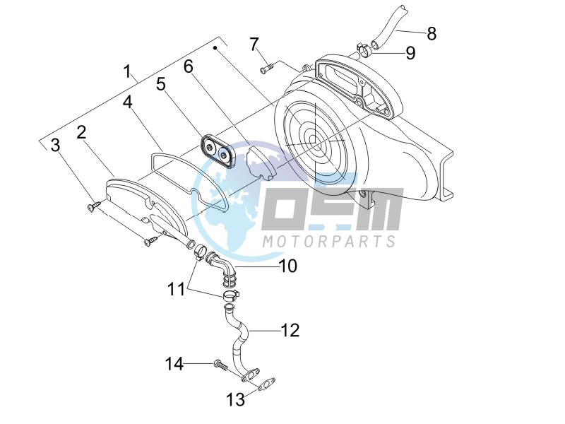 Secondairy air box