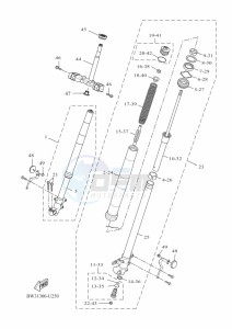 XTZ690D-B TENERE 700 (BW35) drawing FRONT FORK