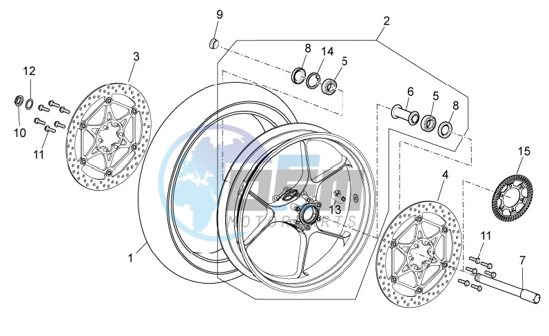 Front wheel