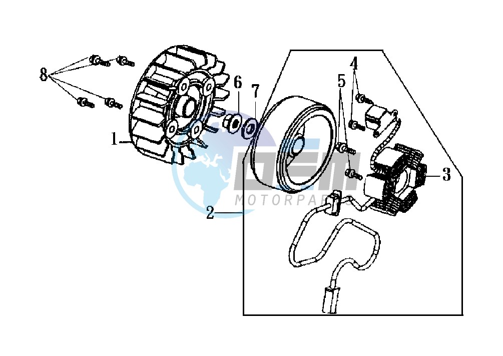 FLYWHEEL MAGNETO