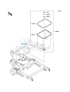 MULE_610_4X4 KAF400ADF EU drawing Optional Parts(Frame)