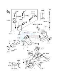 W800 EJ800ABF GB XX (EU ME A(FRICA) drawing Ignition Switch