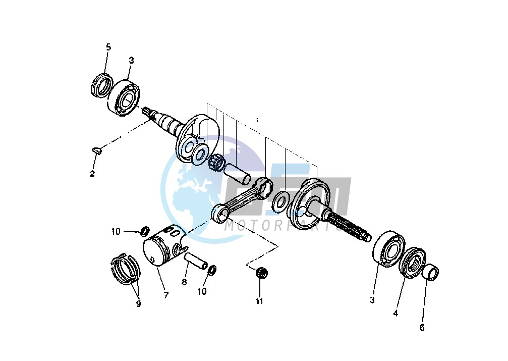 CRANKSHAFT PISTON