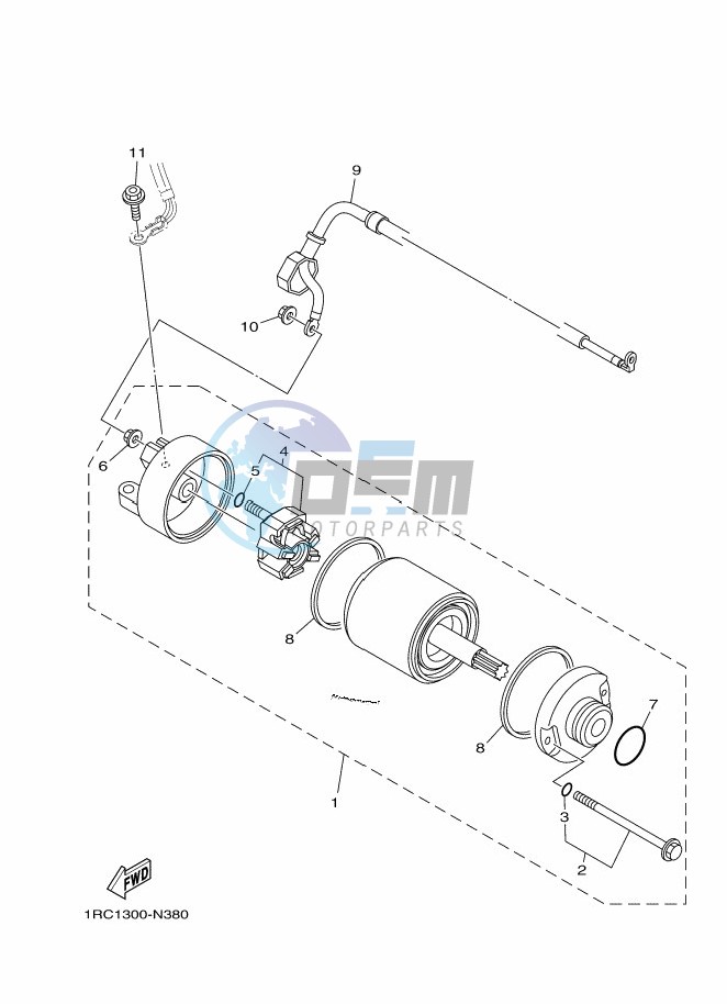 STARTING MOTOR