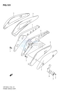 VZR1800 (E2) INTRUDER drawing FRAME HANDLE GRIP (VZR1800ZL1 E24)