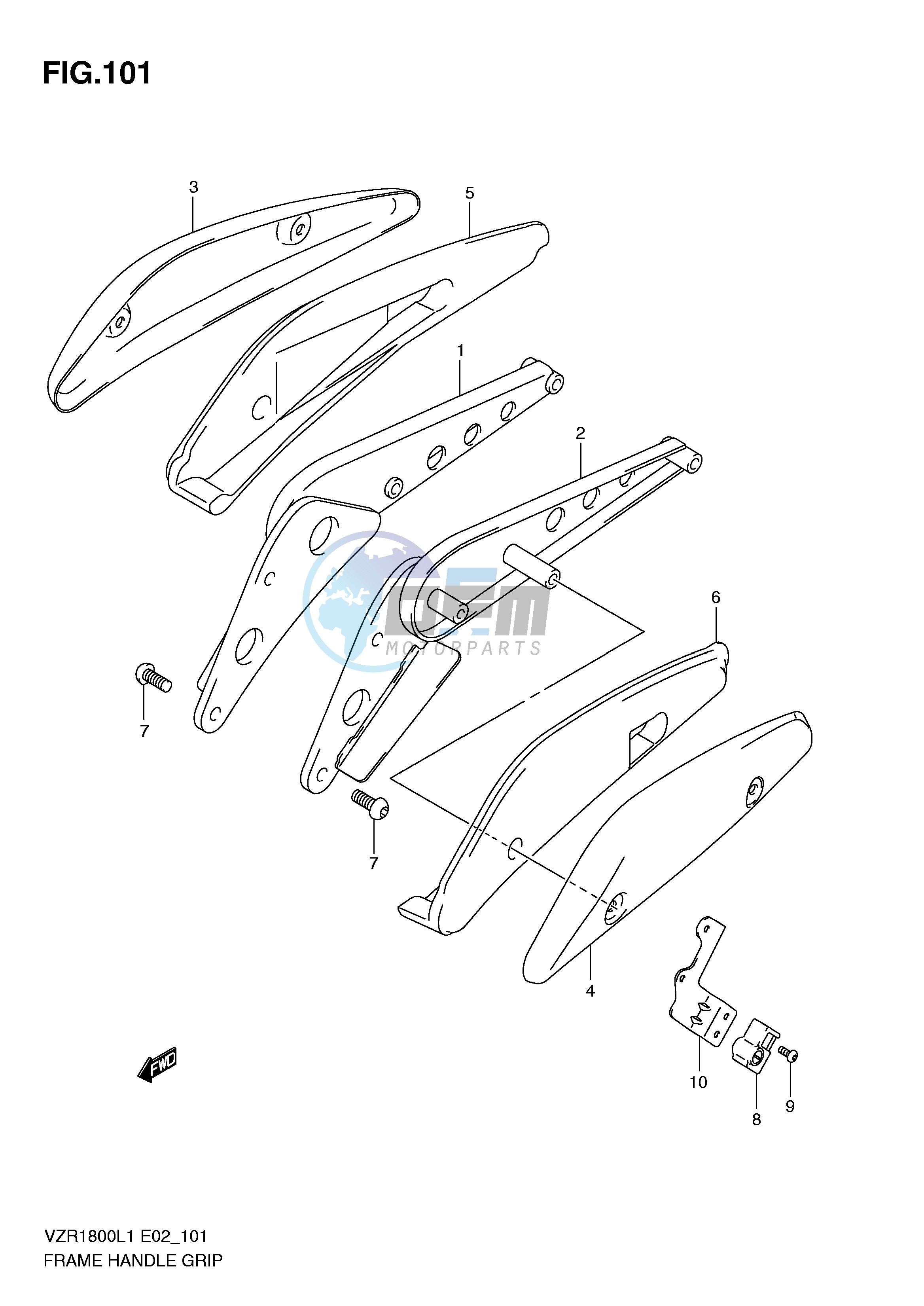 FRAME HANDLE GRIP (VZR1800ZL1 E24)