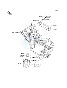 MULE_600 KAF400BBF EU drawing Engine Mount