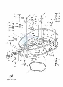 FL300BETX drawing BOTTOM-COVER-1