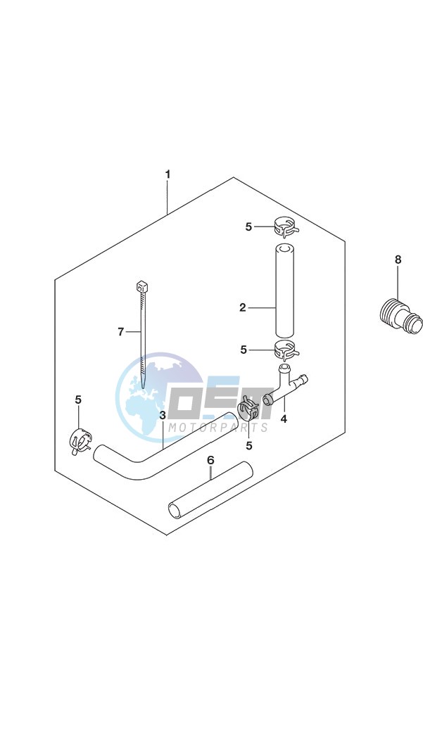 Water Pressure Gauge Sub Kit