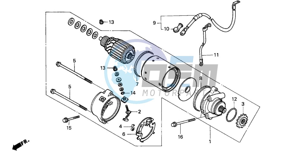 STARTING MOTOR