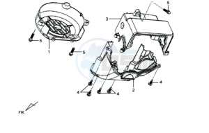 MIO 50 SPORT 25 KMH drawing SHROUD ASSY