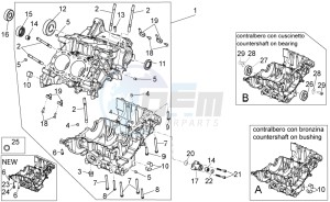 RSV 4 1000 4V drawing Crankcase I