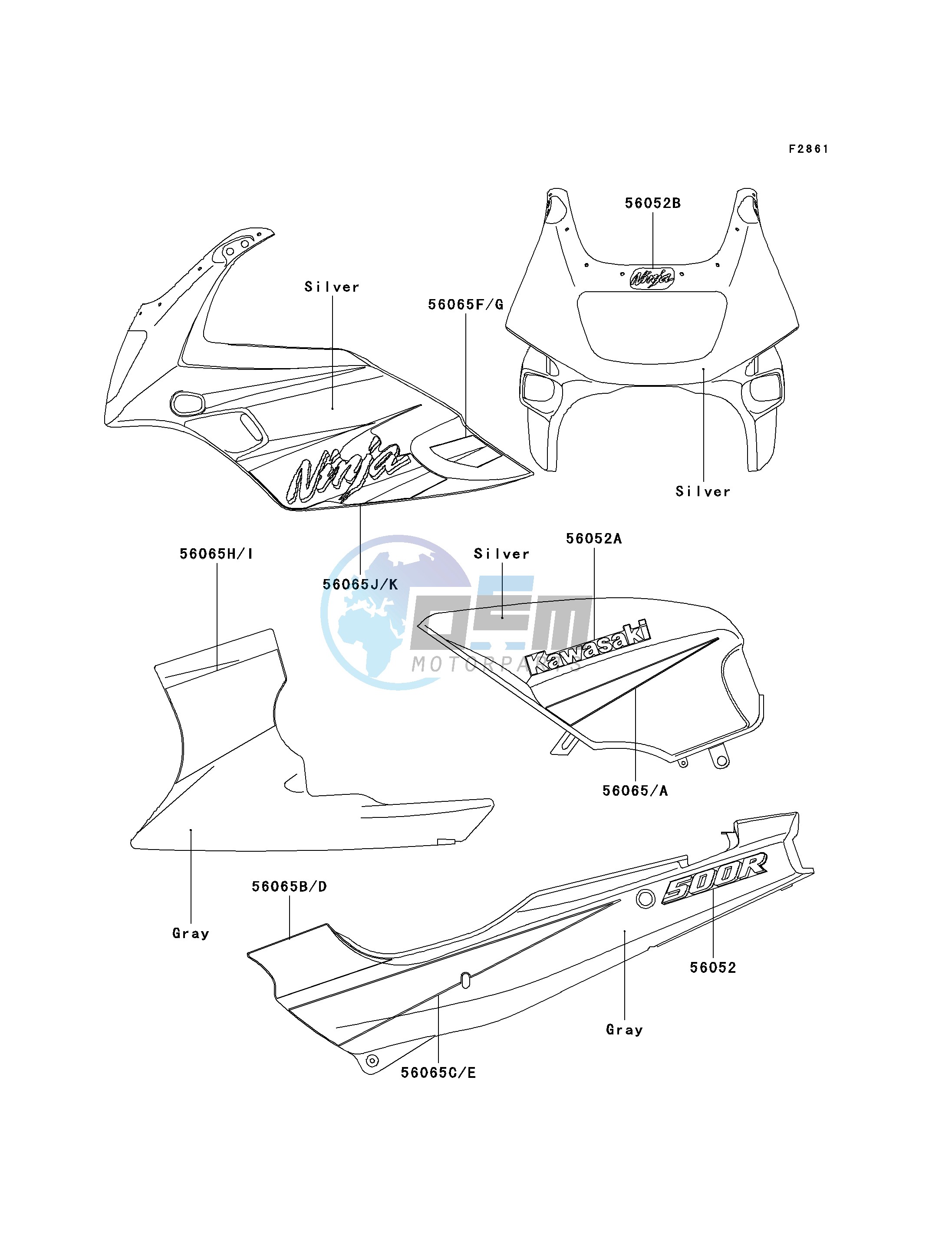 DECALS-- SILVER- --- D10- -