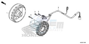 TRX420FA1G TRX420 Europe Direct - (ED) drawing GENERATOR