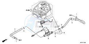 XL1000VAB drawing AIR INJECTION CONTROL VALVE