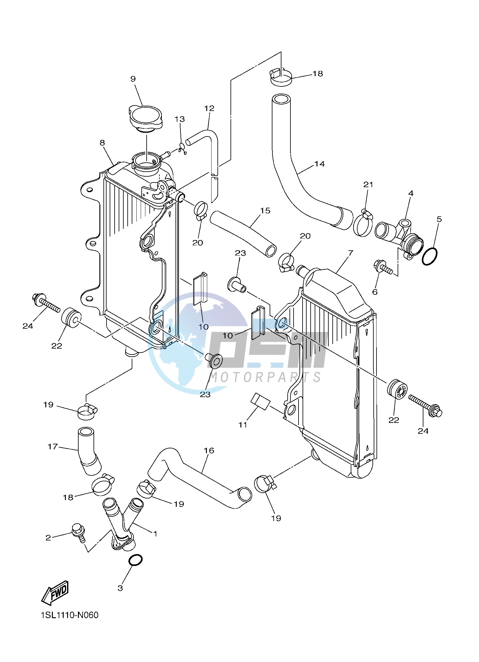 RADIATOR & HOSE