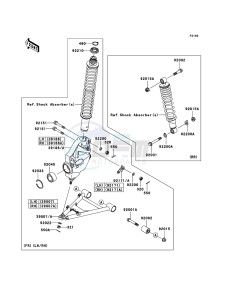 KVF360 KVF360-B3 EU drawing Suspension