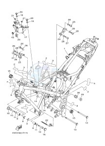 YZF-R3A 321 R3 (B02B B02C) drawing FRAME