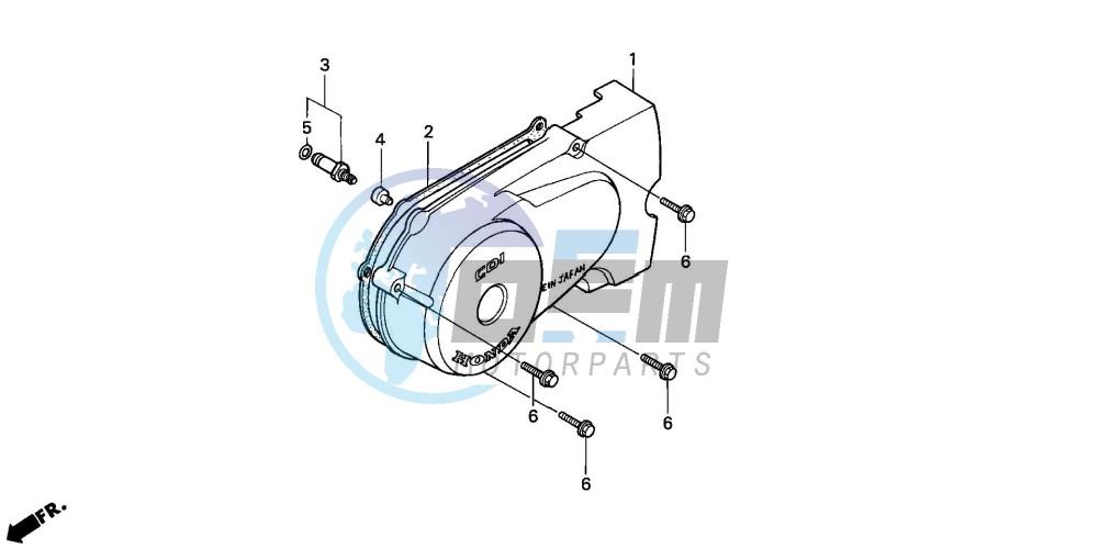 LEFT CRANKCASE COVER