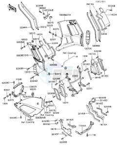 ZG 1000 A [CONCOURS] (A1-A3) [CONCOURS] drawing COWLING LOWERS-- A2_A3- -