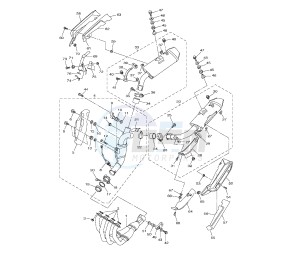 YZF R1 1000 drawing EXHAUST