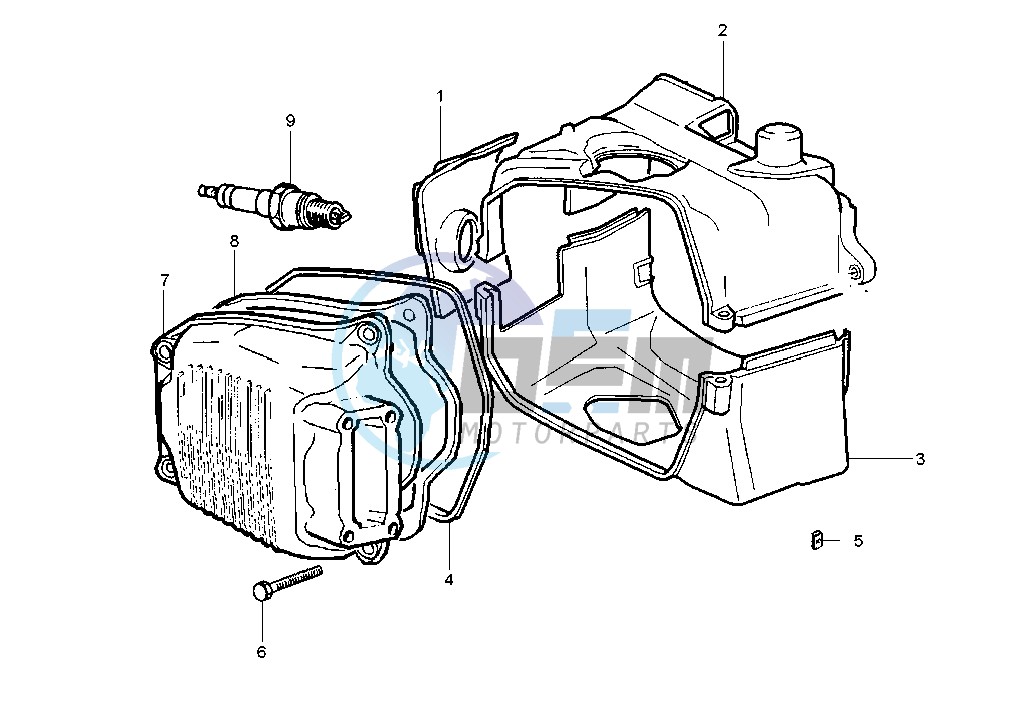 Cylinder head cover