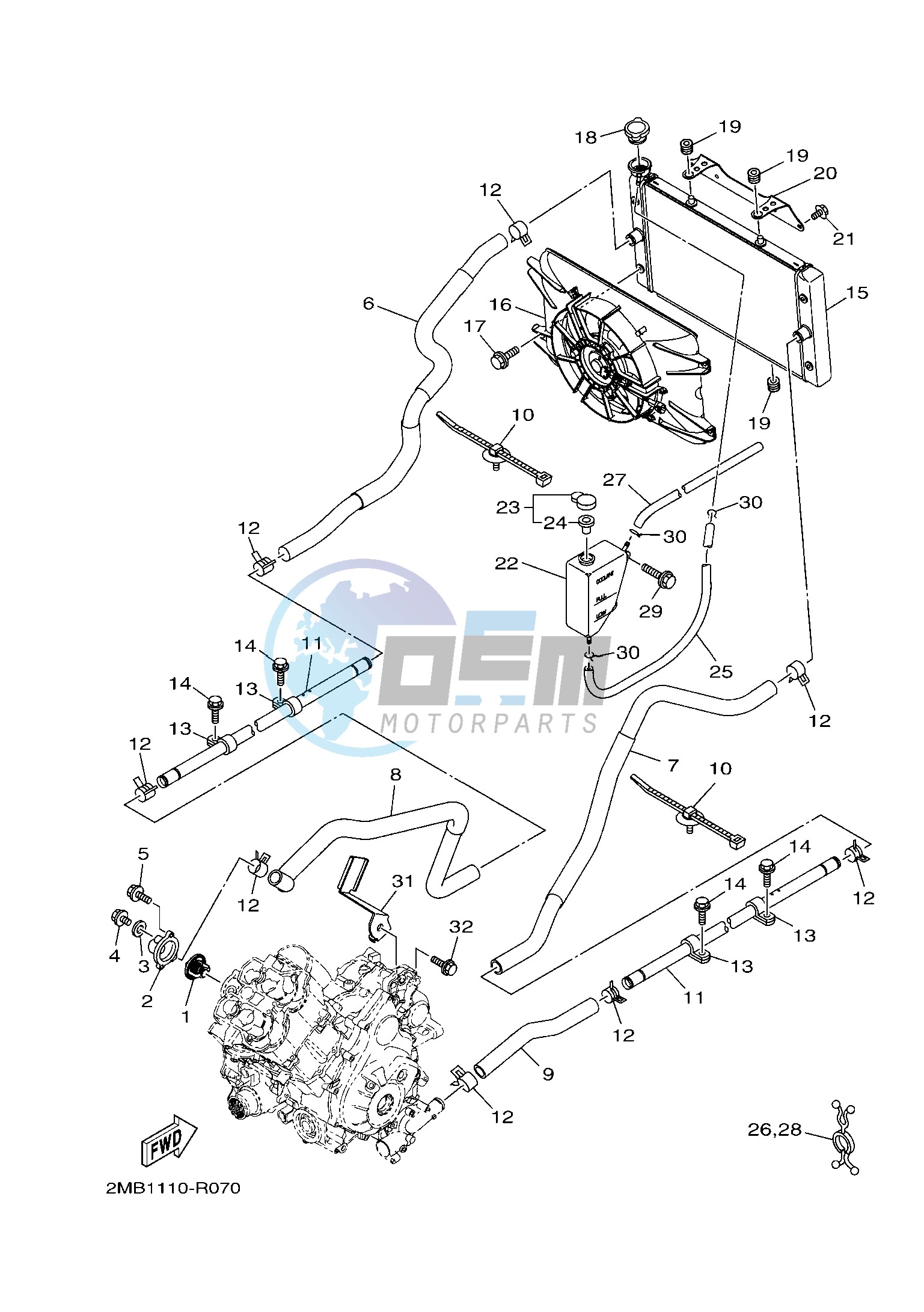 RADIATOR & HOSE