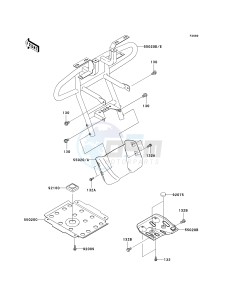 KVF 360 A [PRAIRIE 360 4X4] (A6F-A9F) A8F drawing GUARD-- S- -