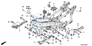 GL1800A NZ - (NZ) drawing FRAME BODY