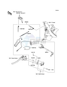 VERSYS KLE650CBF GB XX (EU ME A(FRICA) drawing Accessory(Grip Heater)